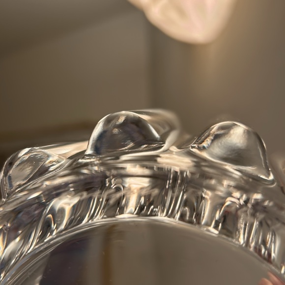 ORREFORS Vintage  Crystal Sweden Sven Palmqvist Princess Crown Bowl-Estate Sale - Picture 5 of 5